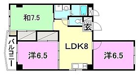 ビージョイマンション5号館 501 号室 ｜ 愛媛県松山市枝松5丁目（賃貸マンション3LDK・5階・62.08㎡） その2