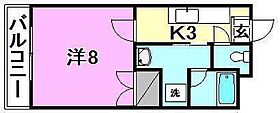 グローリー川内 206 号室 ｜ 愛媛県東温市南方（賃貸マンション1K・2階・28.88㎡） その2