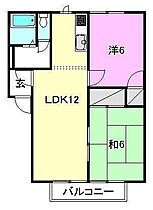 コスモクリアD棟 101 号室 ｜ 愛媛県松山市南江戸5丁目（賃貸アパート2LDK・1階・53.19㎡） その2