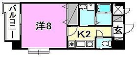 メゾンドール錦町 401 号室 ｜ 愛媛県松山市錦町（賃貸マンション1K・4階・29.16㎡） その2