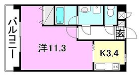 サンシャイン三洋Ｎｏ．2 303 号室 ｜ 愛媛県松山市西石井4丁目（賃貸マンション1K・3階・34.91㎡） その2