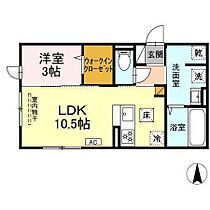 ＬＡＹＯＶＥＲ 105 号室 ｜ 愛媛県東温市南方（賃貸アパート1LDK・1階・37.87㎡） その2