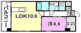 ソレイユ道後 501 号室 ｜ 愛媛県松山市道後北代（賃貸マンション1LDK・5階・40.61㎡） その2