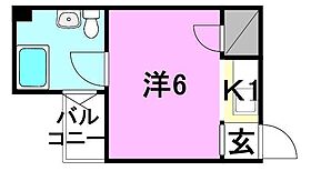 メゾンＫＩＹＡＭＡＣＨＩ 203 号室 ｜ 愛媛県松山市木屋町1丁目（賃貸マンション1K・2階・18.78㎡） その2