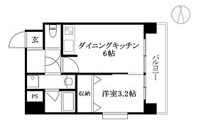 ツイン・ハーモニー道後2 301 号室 ｜ 愛媛県松山市道後今市（賃貸マンション1DK・3階・29.53㎡） その2