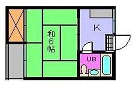 コーポ中川　1 202 号室 ｜ 愛媛県松山市山越1丁目（賃貸アパート1K・2階・19.44㎡） その2