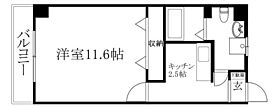 ＩＮＧ－α 705 号室 ｜ 愛媛県松山市高砂町3丁目（賃貸マンション1K・7階・36.80㎡） その2