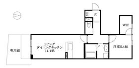 コスモ ラ・ペ 101 号室 ｜ 愛媛県松山市南江戸3丁目（賃貸アパート1LDK・1階・46.41㎡） その2