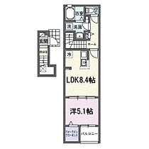 グリーンハイツ（吉藤） 206 号室 ｜ 愛媛県松山市吉藤3丁目（賃貸アパート1LDK・2階・38.81㎡） その2