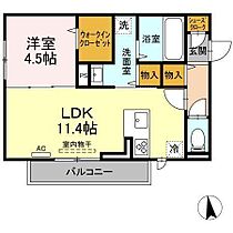 カトレア6 301 号室 ｜ 愛媛県東温市野田3丁目（賃貸アパート1LDK・3階・42.79㎡） その2