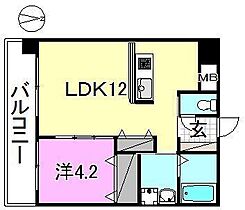 クオリスタ桑原 302 号室 ｜ 愛媛県松山市桑原6丁目（賃貸マンション1LDK・3階・40.50㎡） その2