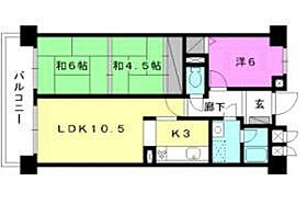 K-mansion NO.3 103 号室 ｜ 愛媛県松山市枝松6丁目（賃貸マンション3LDK・1階・67.64㎡） その2