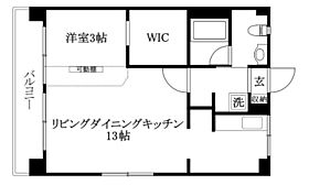 クレール湯渡 402 号室 ｜ 愛媛県松山市湯渡町（賃貸マンション1LDK・3階・38.88㎡） その2