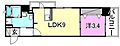 GARIREOCITYTERRACE3階6.4万円