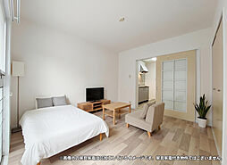 プチ・シャトレ 102 号室 1階1Kのリビング/ダイニング