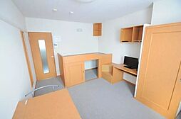 レオパレスまりあ 207 号室 2階1Kのリビング/ダイニング