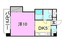 間取図画像 1DK