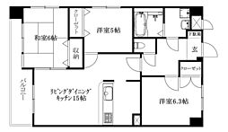 間取図画像 3LDK