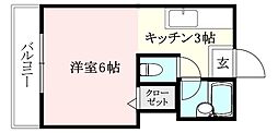 間取図画像 1K