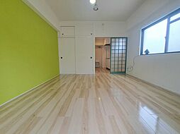 第2パールハイツ 206 号室 2階1Kのリビング/ダイニング