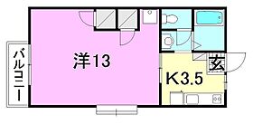 メゾン・ボナール 101 号室 ｜ 愛媛県松山市雄郡1丁目（賃貸アパート1K・1階・33.50㎡） その2