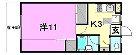 ハイツ　サブリナ 1-A 号室 ｜ 愛媛県松山市鷹子町（賃貸アパート1K・1階・31.59㎡） その2