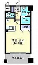 松山ウエスティン 902 号室 ｜ 愛媛県松山市二番町1丁目（賃貸マンション1K・9階・35.67㎡） その2