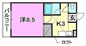 ハイツ　サブリナ 2-D 号室 ｜ 愛媛県松山市鷹子町（賃貸アパート1K・2階・30.24㎡） その2