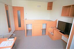 レオパレス古川3 210 号室 2階1Kのリビング/ダイニング