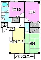 フォブール岡田 202 号室 ｜ 愛媛県松山市祝谷6丁目（賃貸アパート3DK・2階・55.89㎡） その2