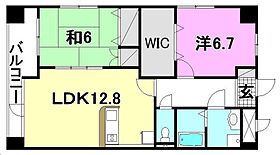 エル・ミオーレ朝生田 505 号室 ｜ 愛媛県松山市朝生田町7丁目（賃貸マンション2LDK・5階・66.02㎡） その2