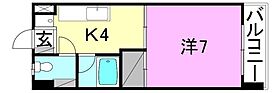 福川ハイツ 202 号室 ｜ 愛媛県松山市空港通5丁目（賃貸マンション1K・2階・31.59㎡） その2