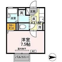 セジュールY・C 101 号室 ｜ 愛媛県松山市辻町（賃貸アパート1K・1階・25.28㎡） その2