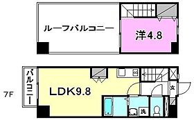 フォレスト・テラス 703 号室 ｜ 愛媛県東温市横河原（賃貸アパート1LDK・7階・33.24㎡） その2