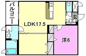 LUXURY MANSION 303 号室 ｜ 愛媛県松山市福角町（賃貸マンション1LDK・3階・51.97㎡） その2