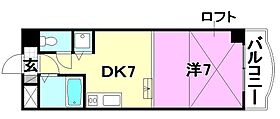 タケワラ148 602 号室 ｜ 愛媛県松山市竹原町1丁目（賃貸マンション1DK・6階・27.20㎡） その2