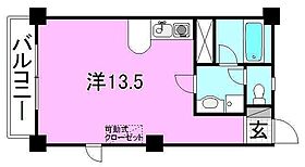 ベルハイム38 403 号室 ｜ 愛媛県松山市小坂5丁目（賃貸マンション1R・4階・32.00㎡） その2