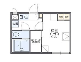 レオパレスエスペーロ本町 204 号室 ｜ 愛媛県松山市本町1丁目（賃貸アパート1K・2階・19.87㎡） その2