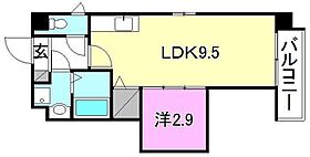 GRACE troisi`eme（グレーストルワジエム） 303 号室 ｜ 愛媛県松山市立花2丁目（賃貸マンション1LDK・3階・31.76㎡） その2