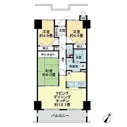間取図画像 3LDK