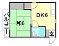 カサブランカマンション2階2.0万円