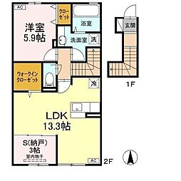 間取図画像 1SLDK