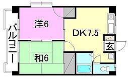 間取図画像 2DK