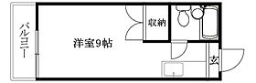 コーポ松下 301 号室 ｜ 愛媛県松山市緑町2丁目（賃貸マンション1R・3階・18.95㎡） その2