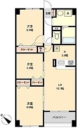 Ｓ−ＦＯＲＴ青葉しらとり台 5階3LDKの間取り