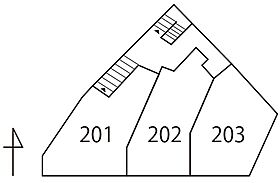 ステーションコート 201 ｜ 神奈川県川崎市多摩区生田７丁目（賃貸マンション1R・2階・22.10㎡） その5