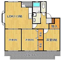 プレジデントタカヤ5  ｜ 福岡県北九州市小倉南区企救丘2丁目（賃貸マンション3LDK・4階・70.00㎡） その2