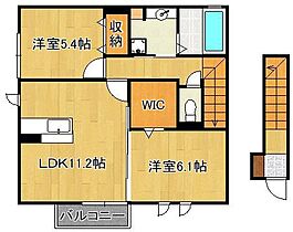 リバーパーク徳吉東　Ａ棟  ｜ 福岡県北九州市小倉南区徳吉東2丁目（賃貸アパート2LDK・2階・61.59㎡） その2