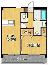 サニーヴィラ  ｜ 福岡県北九州市小倉南区蒲生2丁目（賃貸マンション1LDK・2階・40.58㎡） その2