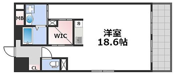 Wolf Pack Apartment ｜大阪府大阪市浪速区大国3丁目(賃貸マンション1R・5階・46.33㎡)の写真 その2